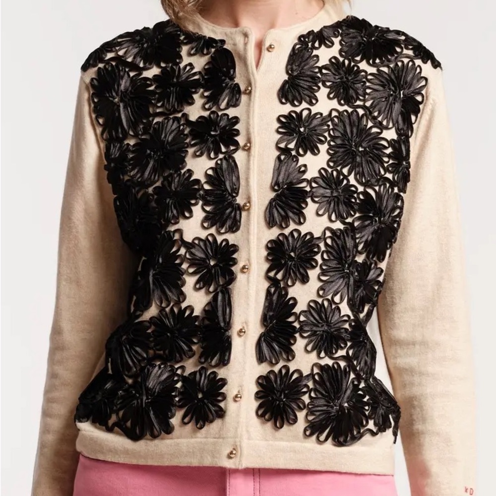 Francis Valentine Darling Cotton Cashmere Cardigan